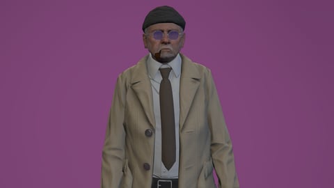 George | Male Ped | Multiple Outfits | Optimized & Fivem Ready [Add-On] — image 5