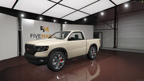 FIVEM Bison Bisxl4 | Pickup Truck Add-On | Interior & Exterior | Working Lights | Add-On | Optimized | Fivem Ready | High Quality, image 3