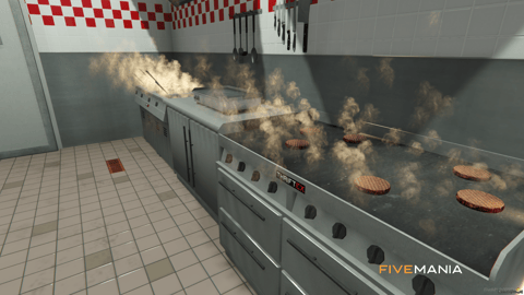FIVEM Burger Shot Mirror Park | Fast Food Restaurant MLO | Interior & Exterior | Custom Props | Optimized | Add-On | Fivem Ready | High Quality — image 10