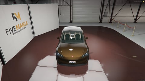 FIVEM Electron1 | Realistic Electric Sedan [Unbadged] Add-On | Interior & Exterior | Working Lights | Add-On | Optimized | Fivem Ready | High Quality, image 5
