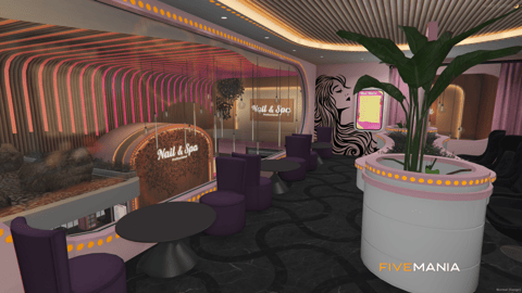 FIVEM Nail Shop | Modern Nail & Hair Salon MLO | Interior & Exterior | Spa Services | Hair Styling Stations | Add-On | Optimized | Fivem Ready | High Quality — image 14