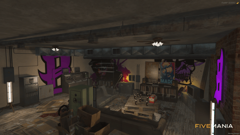 FIVEM Grovestreet Reworked | Iconic Gang Hideout MLO | Interior & Exterior | Hidden Rooms & Tunnels | Add-On | Optimized | Fivem Ready | High Quality — image 12