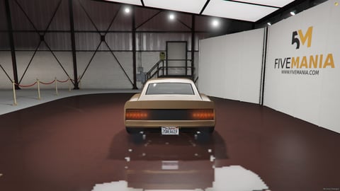 FIVEM Domgtt1 | Custom Muscle Car [Unbadged] Add-On | Custom Wheels | Detailed Interior | Working Lights | Optimized | Fivem Ready | High Quality, image 6