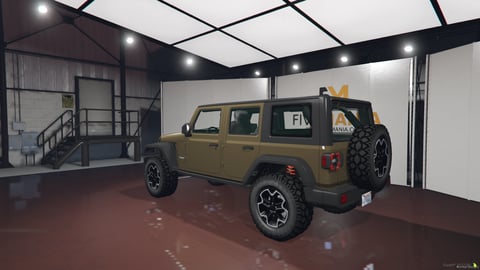 FIVEM Jeep Wrangler JL | Lore Friendly Off-Road SUV | Custom Wheels | High Suspension | Add-On | Optimized | Fivem Ready | High Quality, image 8