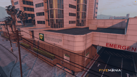 FIVEM Medic Center | Comprehensive Medical Facility MLO | Interior & Exterior | Reception & Patient Rooms | Helipad | Add-On | Optimized | Fivem Ready | High Quality — image 3