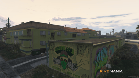 FIVEM Families Gang Hideout | Lore-Friendly Gang Hideout MLO | Interior & Exterior | Custom Props | Gritty Atmosphere | Add-On | Optimized | Fivem Ready | High Quality — image 13