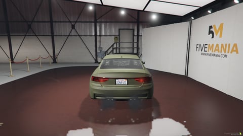 FIVEM Audi A5 Coupe | Realistic Sports Car [Unbadged] Add-On | Interior & Exterior | Working Lights | Realistic Handling | Optimized | Fivem Ready | High Quality, image 6