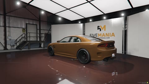 FIVEM Dodge Charger | Lore Friendly Muscle Car | Interior & Exterior | Working Lights | Add-On | Optimized | Fivem Ready | High Quality, image 8