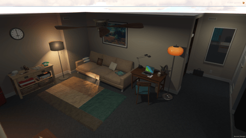 FIVEM Pink Cage Motel | Retro Style Motel MLO | Interior & Exterior | Multiple Rooms | Fully Furnished | Add-On | Optimized | Fivem Ready | High Quality — image 11