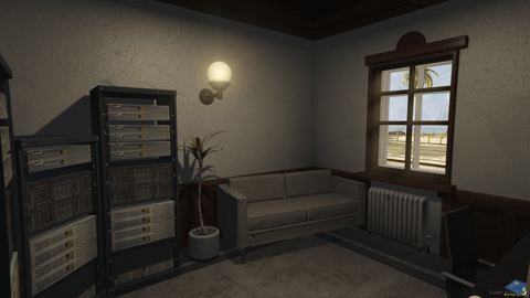 FIVEM Sandy Bank | Custom Bank MLO | Interior & Exterior | Offices | Security Room | Add-On | Optimized | Fivem Ready | High Quality — image 29