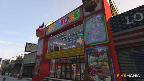 FIVEM Toyland | Multi-Level Toy Store & Entertainment MLO | Interior & Exterior | Arcade Games | Office Space | Add-On | Optimized | Fivem Ready | High Quality — image 3