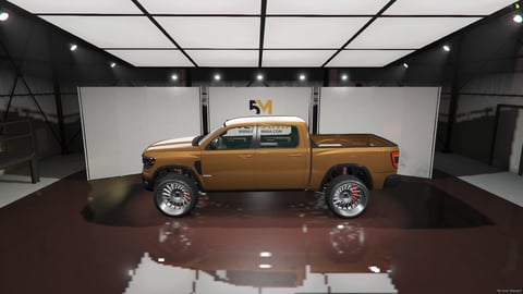 FIVEM Bisxl3rpg | Realistic Pickup Truck [Unbadged] Add-On | Custom Wheels | Lifted Suspension | Working Lights | Add-On | Optimized | Fivem Ready | High Quality, image 7