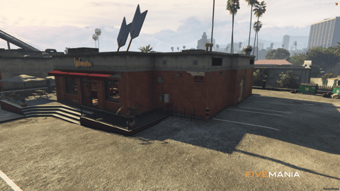 FIVEM Wigwam Restaurant | Classic Diner MLO | Interior & Exterior | Full Kitchen | Office Space | Add-On | Optimized | Fivem Ready | High Quality — image 3