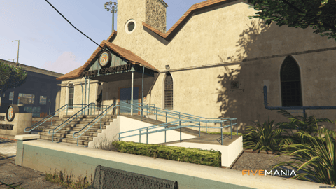 FIVEM Mesa Police Department | Detailed Police Station MLO | Interior & Exterior | Jail Cells | Briefing Room | Armory | Add-On | Optimized | Fivem Ready | High Quality — image 3
