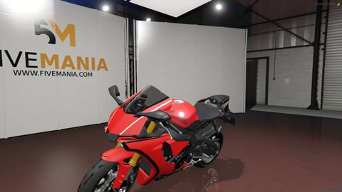 FIVEM Rr01 | Realistic Sport Bike [Unbadged] Add-On | Working Lights | Optimized | Fivem Ready | High Quality — image 3