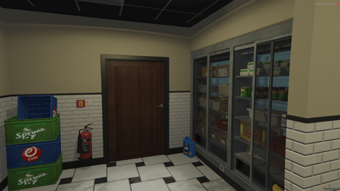 FIVEM Hornys Restaurant | Fast Food Dining MLO | Interior & Exterior | Full Kitchen | Dining Area | Office Space | Drive-Thru | Add-On | Optimized | Fivem Ready | High Quality — image 10