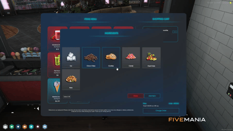 FIVEM Multi Restaurants Mlo +script | Comprehensive Business MLO & Script Pack | Interior & Exterior | Management UI | Ingredient System | Job System | Add-On | Optimized | Fivem Ready | High Quality, image 15