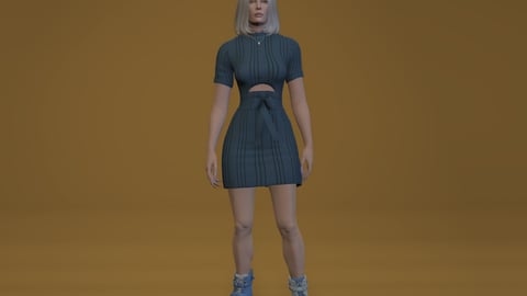 Ana | Female Ped | Multiple Outfits | Optimized & Fivem Ready [Add-On] — image 6