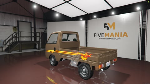 FIVEM DINKA Cdy1 | Compact Utility Pickup Truck | Custom Liveries | Working Lights | Add-On | Optimized | Fivem Ready | High Quality, image 8