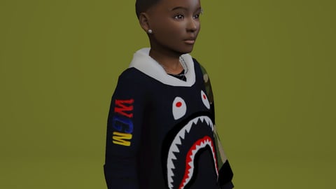 Darius | Male Teen Ped | Multiple Outfits | Optimized & Fivem Ready [Add-On] — image 3