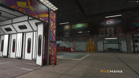 FIVEM Mosley Mechanic Shop | Custom Mechanic Shop MLO | Interior & Exterior | Add-On | Optimized | Fivem Ready | High Quality — image 12