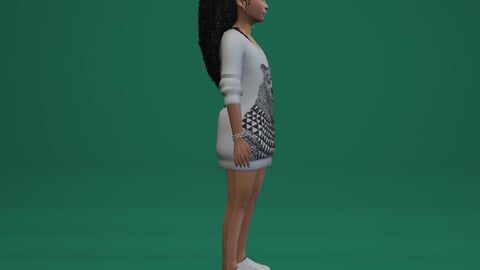 Naomi | Female Teen Ped | Multiple Outfits | Optimized & Fivem Ready [Add-On] — image 6