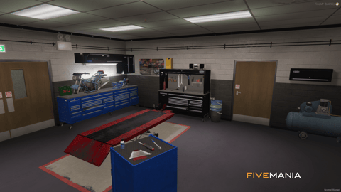 FIVEM Sanders Motorcycles | Full Service Motorcycle Dealership MLO | Interior & Exterior | Reception & Office | Workshop & Garage | Add-On | Optimized | Fivem Ready | High Quality — image 14