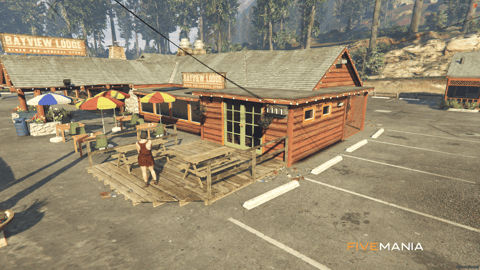 FIVEM Paleto Bayview | Rustic Lodge & General Store MLO | Interior & Exterior | Restaurant & Shop | Cozy Accommodation | Add-On | Optimized | Fivem Ready | High Quality — image 5