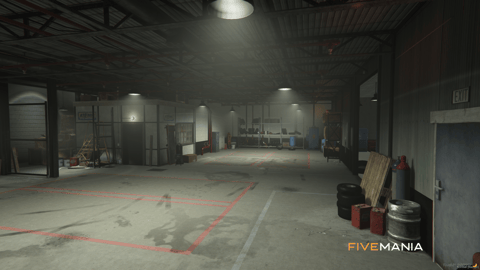 FIVEM Lost Mc River Club | Exclusive Biker Gang MLO | Interior & Exterior | Bar Area | Gym | Garage | Custom Textures | Add-On | Optimized | Fivem Ready | High Quality — image 10
