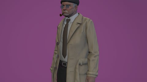 George | Male Ped | Multiple Outfits | Optimized & Fivem Ready [Add-On] — image 4