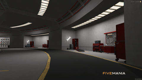 FIVEM Burning Motors Club | Exclusive Motor Club MLO | Interior & Exterior | Garage & Bar | Meeting Room | Tattoo Parlor | Add-On | Optimized | Fivem Ready | High Quality — image 7