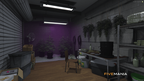 FIVEM Smokeys Weed Shop | Detailed Cannabis Dispensary MLO | Interior & Exterior | Custom Props | Outdoor Area | Add-On | Optimized | Fivem Ready | High Quality — image 9
