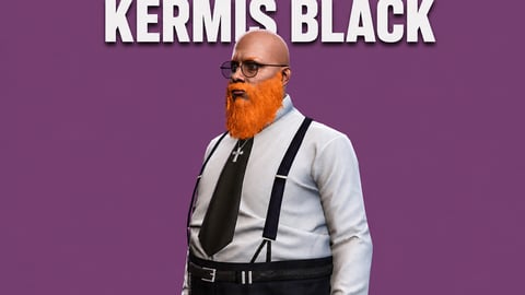 Kermis Black | Male Ped | Multiple Outfits | Optimized & Fivem Ready [Add-On] cover
