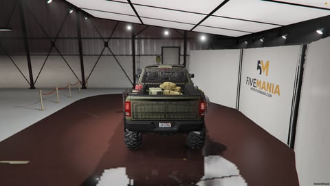 FIVEM Rambo | Armored Off-Road Pickup Truck [Unbadged] Add-On | Spiked Front | Reinforced Body | Custom Suspension | Off-Road Tires | Add-On | Optimized | Fivem Ready | High Quality, image 7