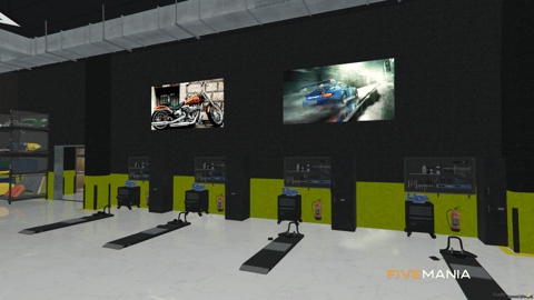 FIVEM Evo Motors | Luxury Dealership & Mechanic MLO | Interior & Exterior | Office & Restaurant | Helipads | Add-On | Optimized | Fivem Ready | High Quality — image 10
