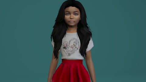 Mia | Female Teen Ped | Optimized & Fivem Ready [Add-On] — image 5