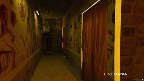 FIVEM Pharaoh Cafe | Egyptian Themed Cafe MLO | Interior & Exterior | Custom Props | Add-On | Optimized | Fivem Ready | High Quality — image 8
