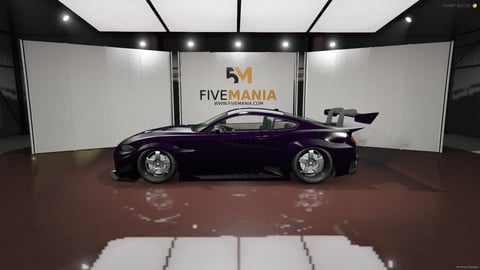 FIVEM Domgt6 | Aggressive Sports Car [Unbadged] Add-On | Custom Body Kit | Spoiler | Custom Wheels | Detailed Interior | Optimized | Fivem Ready | High Quality, image 7