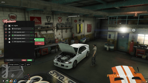 FIVEM Mechanic Script | Advanced Vehicle Customization System | Custom Tuning | Repair & Upgrades | Job System | UI Menu | Add-On | Optimized | Fivem Ready | High Quality, image 12