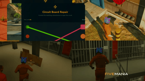 FIVEM Prison System | Comprehensive Corrections Management Script | Prisoner Management | Crafting | Tasks & Patrols | Tablet UI | Add-On | Optimized | Fivem Ready | High Quality, image 12