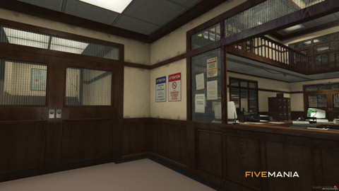 FIVEM Davis Sheriff Department | Lore-Friendly Sheriff's Department MLO | Interior & Exterior | Add-On | Optimized | Fivem Ready | High Quality — image 7