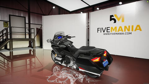 FIVEM Honda Gold Wing | Realistic Motorcycle [Badged] Add-On | Working Lights | Fivem Ready | High Quality — image 8
