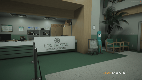 FIVEM Medical Center V3 | Comprehensive Hospital MLO | Interior & Exterior | Waiting Rooms | Patient Rooms | CT Scan | Add-On | Optimized | Fivem Ready | High Quality — image 7