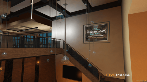 FIVEM Grove Street Lake | Multi-Purpose Waterfront MLO | Gym & Office | Outdoor Lounge | Amphitheater & Beach | Add-On | Optimized | Fivem Ready | High Quality — image 27