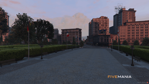 FIVEM City Hall Downtown | Grand Government MLO | Interior & Exterior | Add-On | Optimized | Fivem Ready | High Quality — image 4