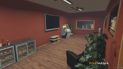 FIVEM Lostmc Club | Biker Gang Hideout MLO | Interior & Exterior | Bar & Garage | Add-On | Optimized | Fivem Ready | High Quality — image 14