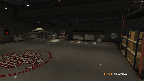 FIVEM Bighorn Biker Club | Biker Gang Clubhouse MLO | Interior & Exterior | Garage | Meeting Room | Lounge | Add-On | Optimized | Fivem Ready | High Quality — image 7