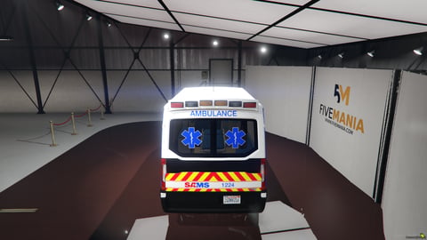 FIVEM Emsnspeedo | Lore-Friendly Ambulance Van [Unbadged] Add-On | Working Emergency Lights | Custom Liveries | Optimized | Fivem Ready | High Quality — image 6