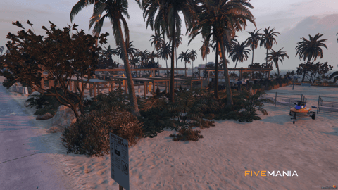 FIVEM Beach Club | Vibrant Coastal MLO | Bar & Hot Tub | Seating Areas | Add-On | Optimized | Fivem Ready | High Quality — image 12