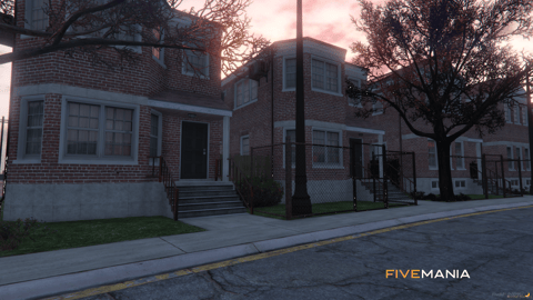 FIVEM Vespucci Hood | Custom Neighborhood Map Edit | Basketball Court & Residential Area | Add-On | Optimized | Fivem Ready | High Quality — image 9